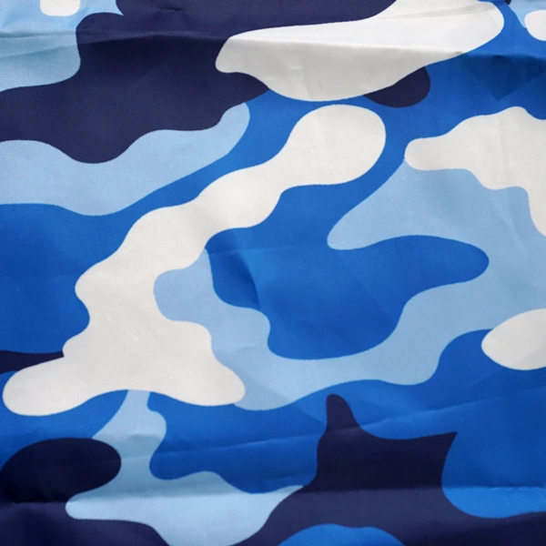 Bâche en polyester avec enduction PVC motif camouflage 380g/m² - certifiée norme M2, gamme barnum pliant Acier premium