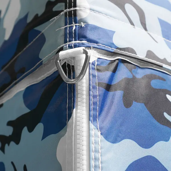 Solides anneaux de haubanage cousu sur la bâche 3x3m camouflage