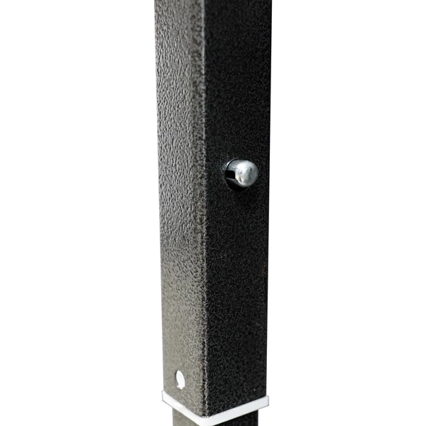 Bouton poussoir pour adapter la hauteur de votre barnum