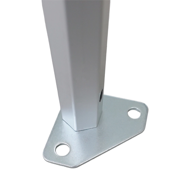 Grandes platines de pied pour une bonne stabilité de tonnelle pliante ALU 45 COMPACT