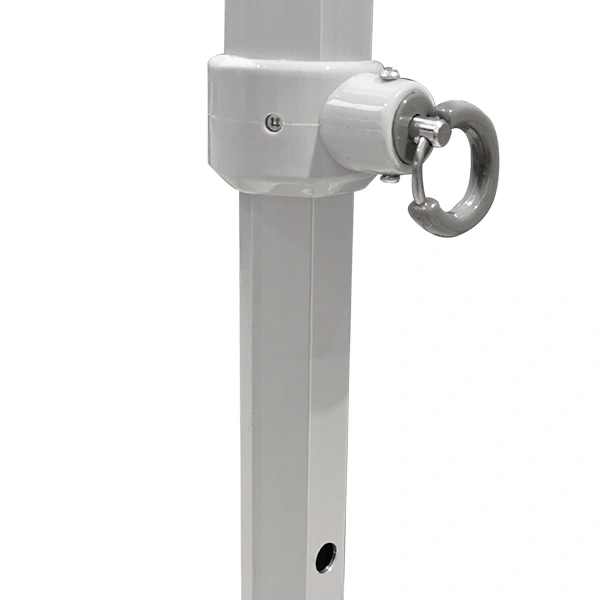 Goupille grise pour adapter la hauteur de votre barnum