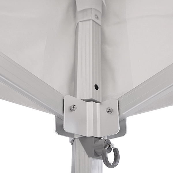 Goupilles renforcées ergonomiques sur tente pliante collection ALU PRO 55 LUXE