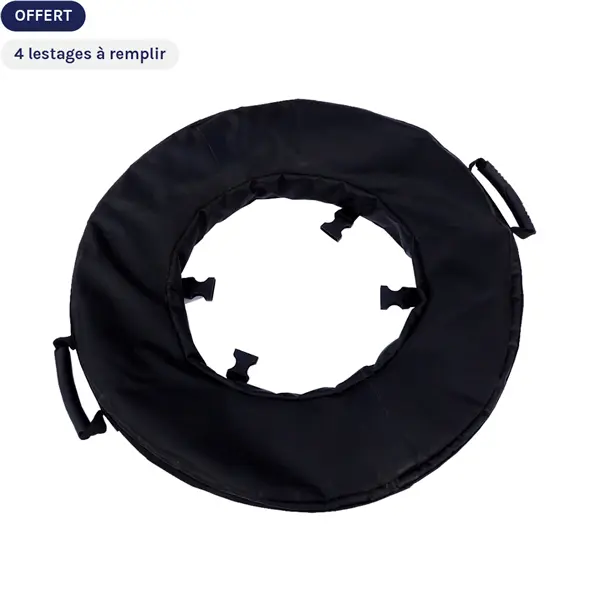 Ces sacs de lestage sont conçus pour s'adapter aux pieds des tentes gonflables