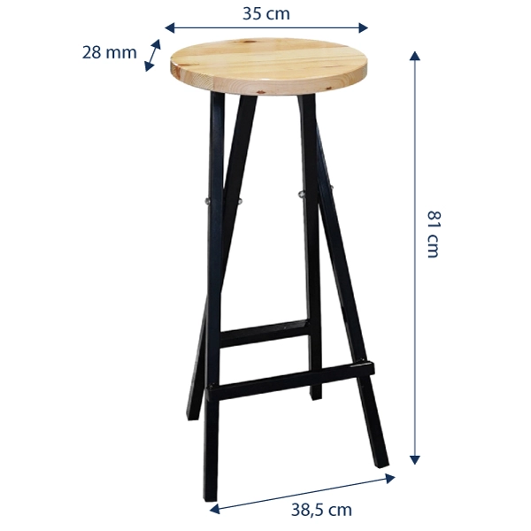 dimensions du tabouret