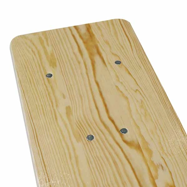 Assise du banc en bois de largeur 25cm et 30mm d'épaisseur