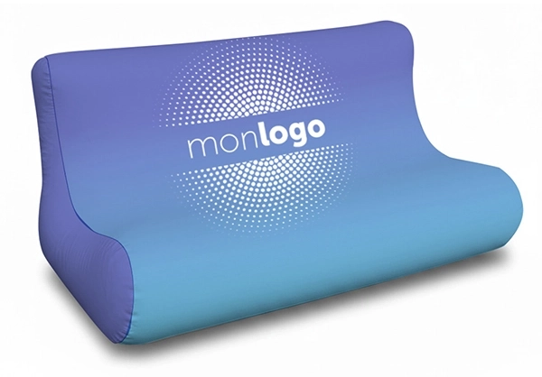 fauteuil gonflable en situation