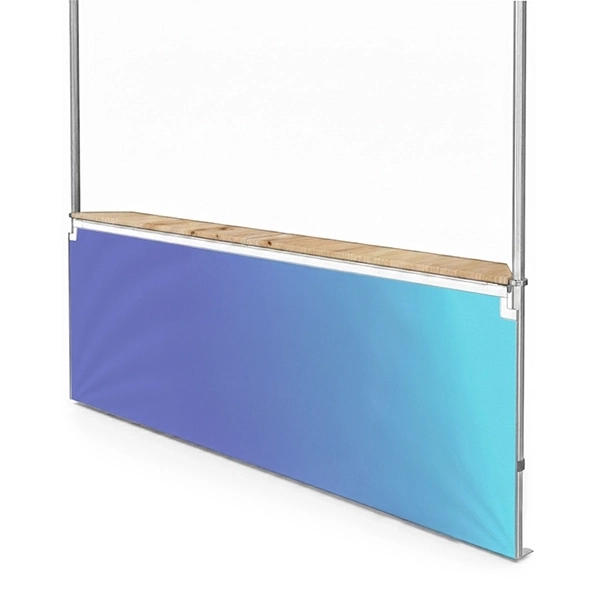 jupe comptoir simple stand buvette personnalisable