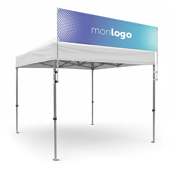 Sky banner publicitaire pour barnum 3m