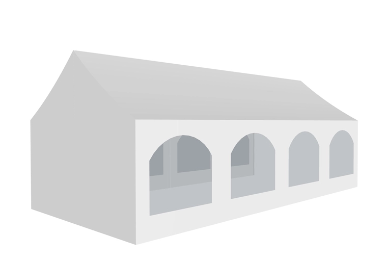 tente de réception chapiteau 6x14m