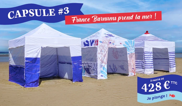 Barnums sur la plage