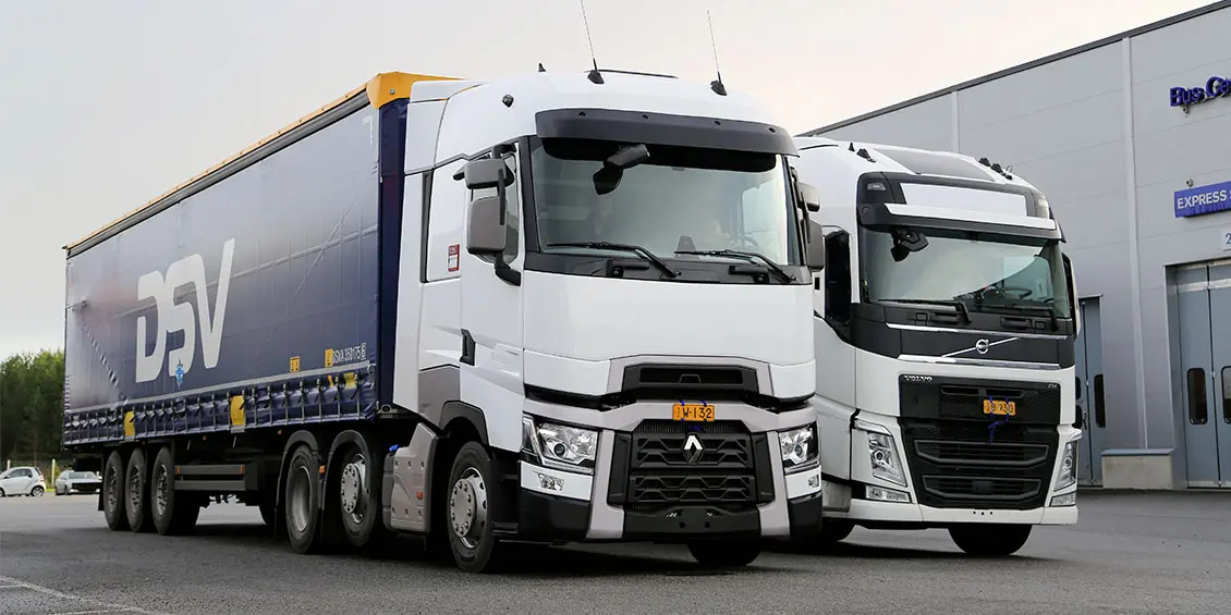 Livraison à domicile via les camions de Schenker