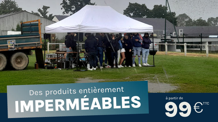 Des produits entièrement imperméables