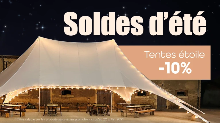 Solde d'été Tente Etoile 2025