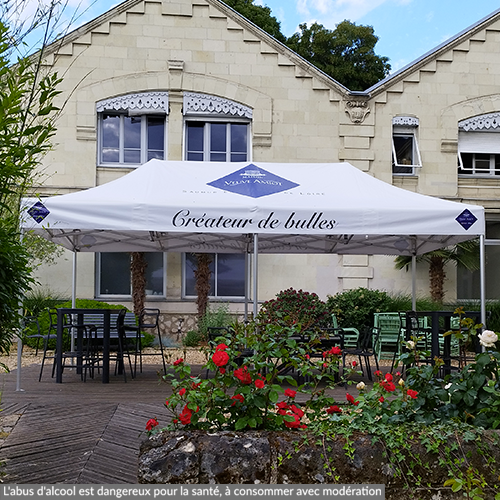 Nos tentes publicitaires personnalisées