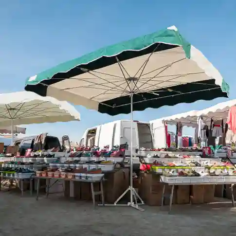 Parasols de marché