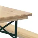 Mobilier pliant en bois